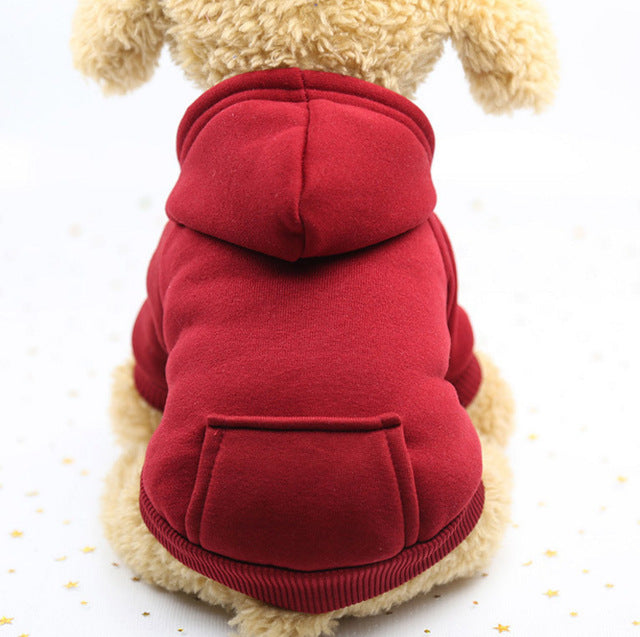 Sudadera de algodón para perros para otoño e invierno