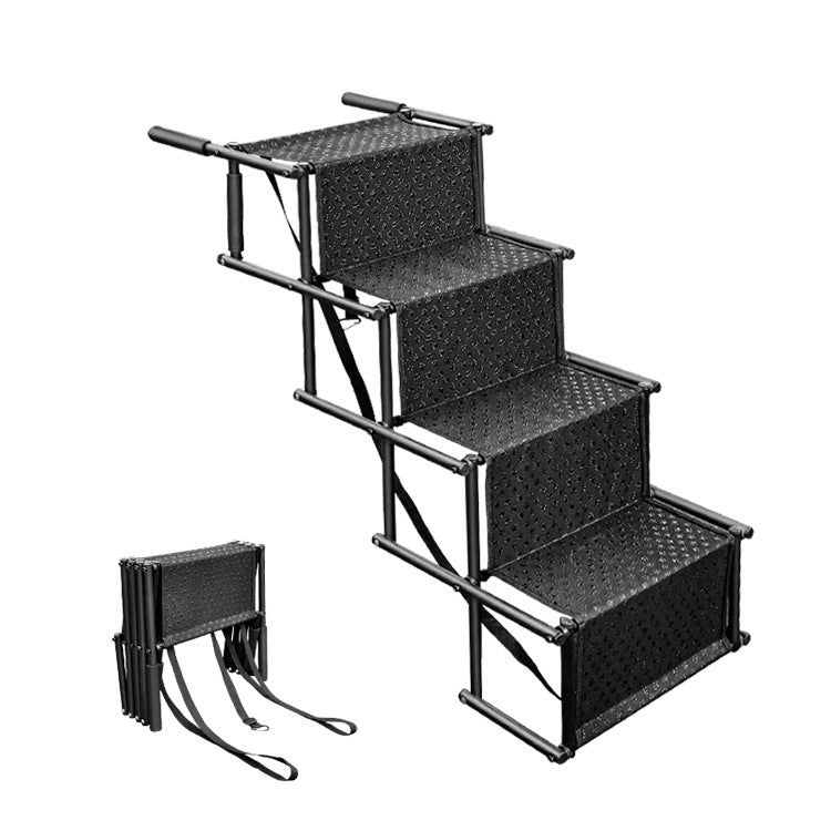 Escalera plegable para subir al coche para perros