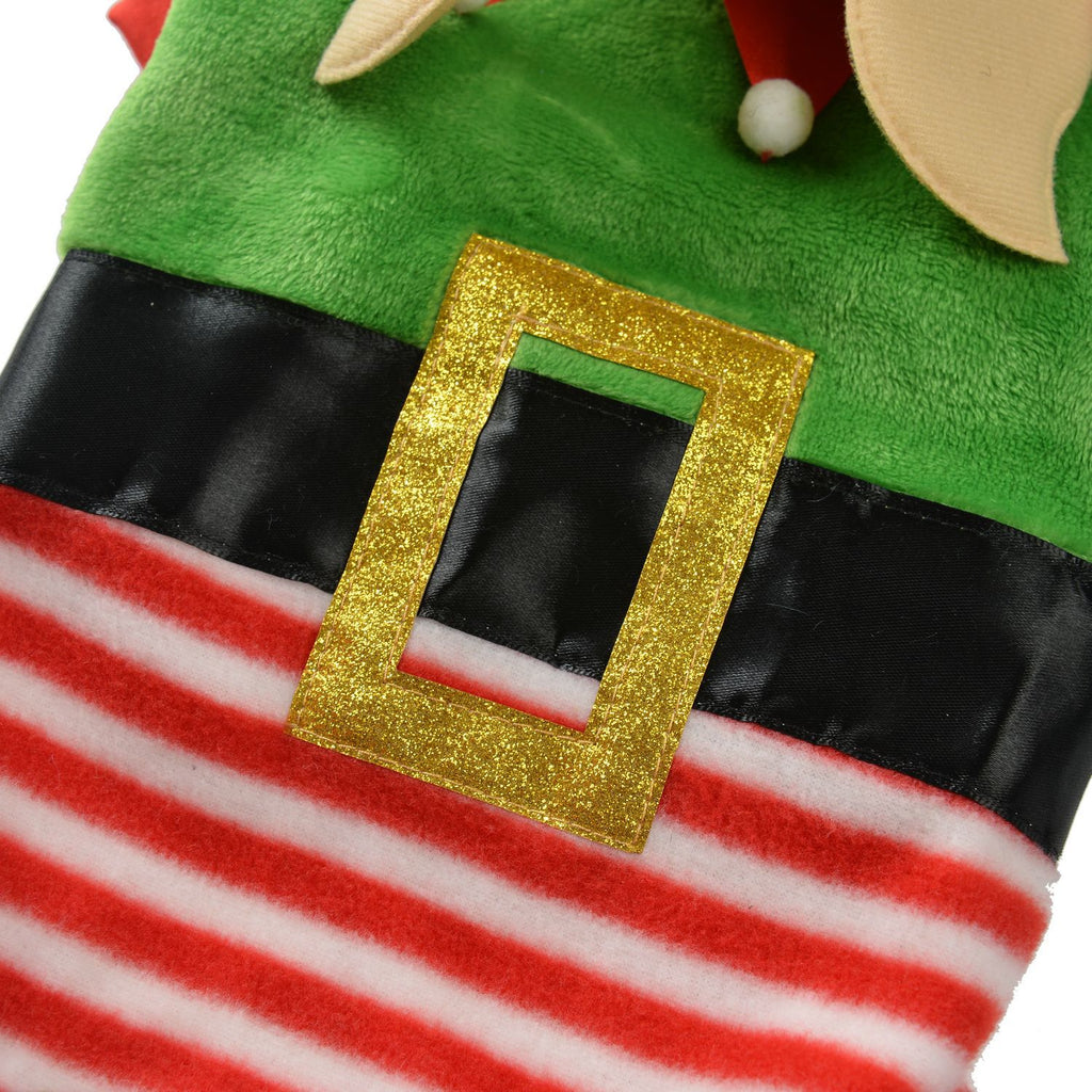 Disfraz de elfo de Navidad para perros