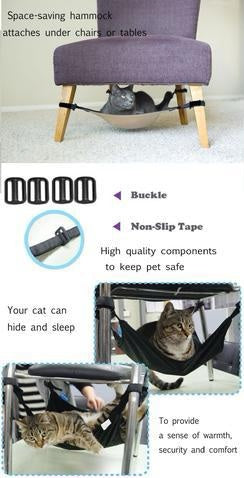 Hamaca de descanso para silla para gatos, foto 2 de 3
