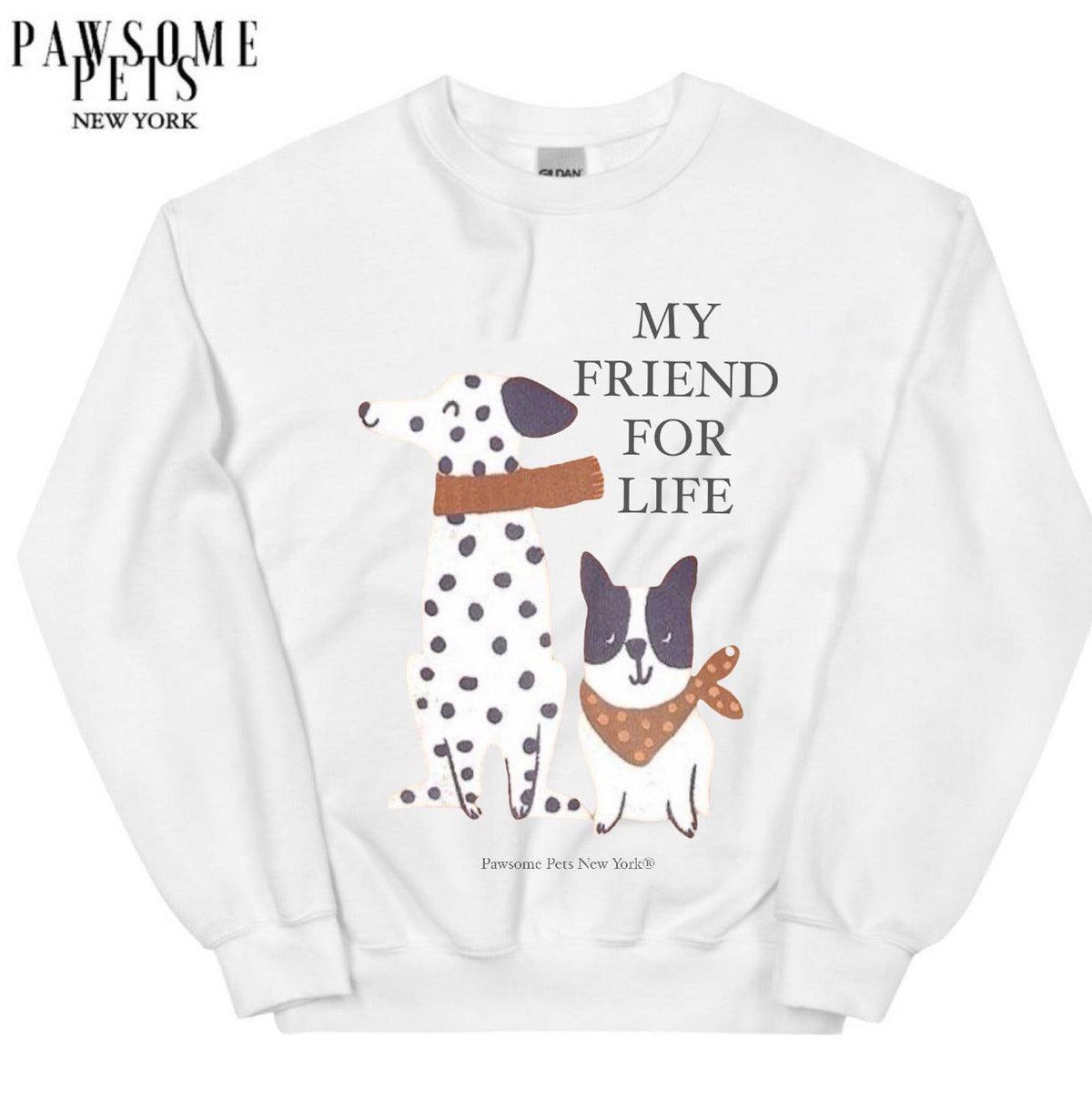 Sudadera Pawsome Pets New York Mi amigo para siempre