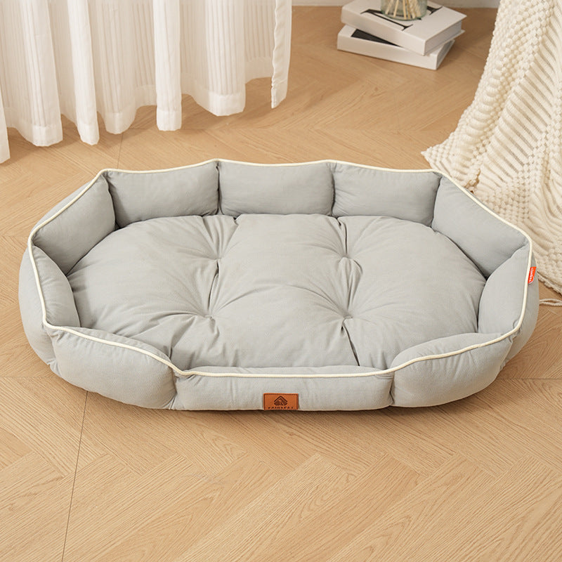 Cama ovalada para perros medianos y grandes