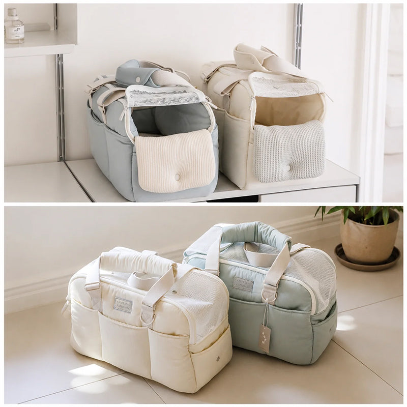 Bolso transportín transpirable para gatos grandes