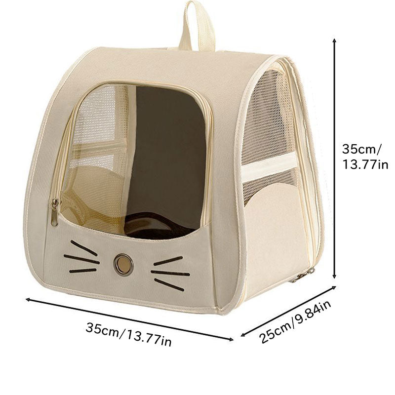 Mochila transportadora transpirable para perros y gatos, foto 11 de 11