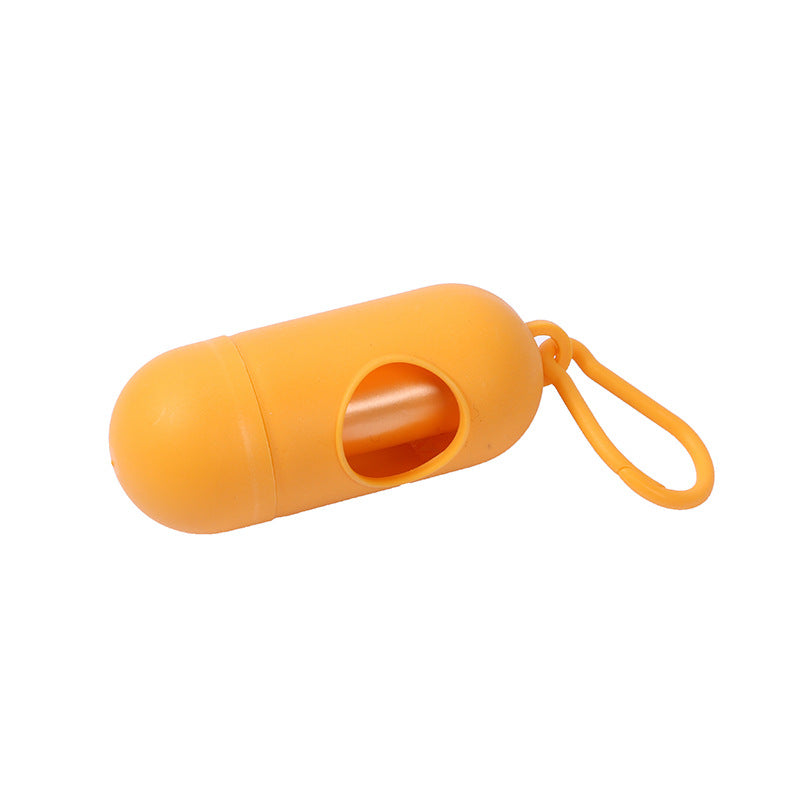 Cápsula dispensadora para bolsas de excrementos