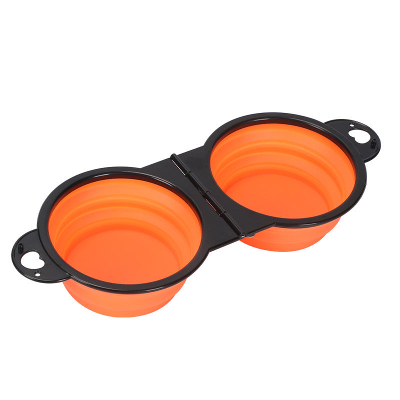 Cuenco plegable portátil para perros