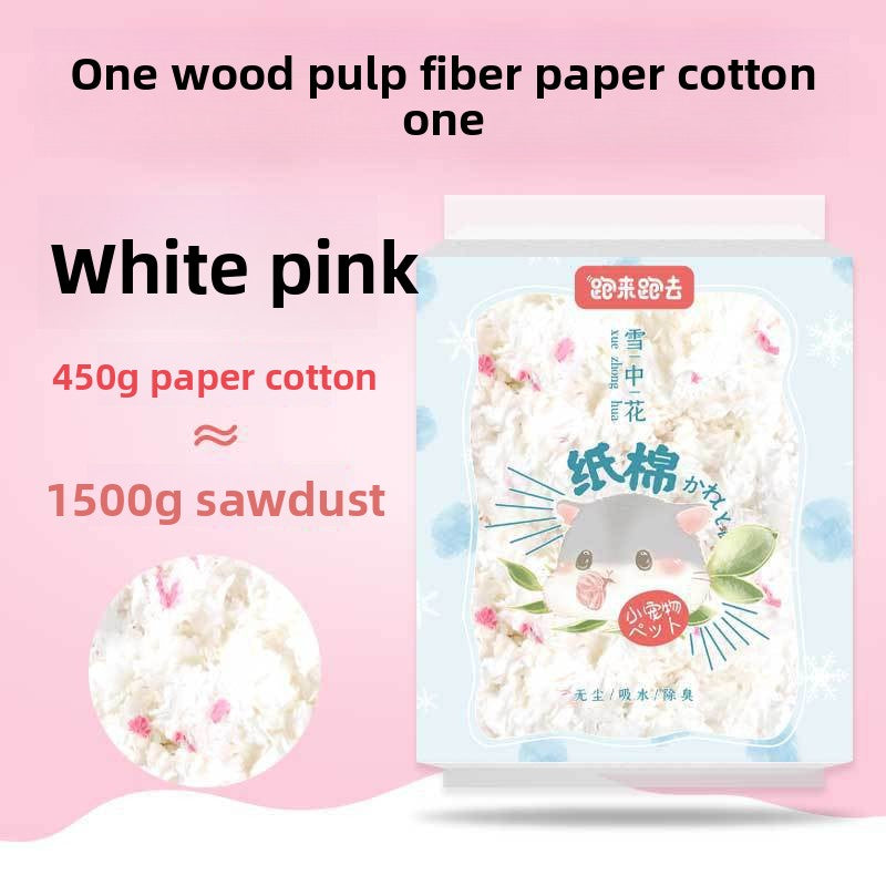 Lecho de papel absorbente para hámster