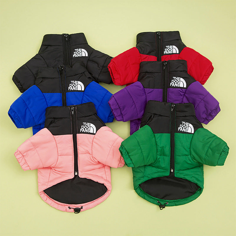 Abrigo acolchado impermeable para perros, cortavientos, tallas S a 5XL