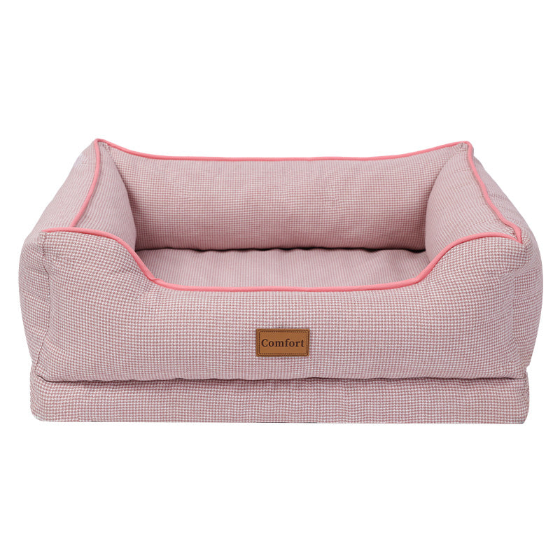 Cama lavable y desmontable para perros y gatos