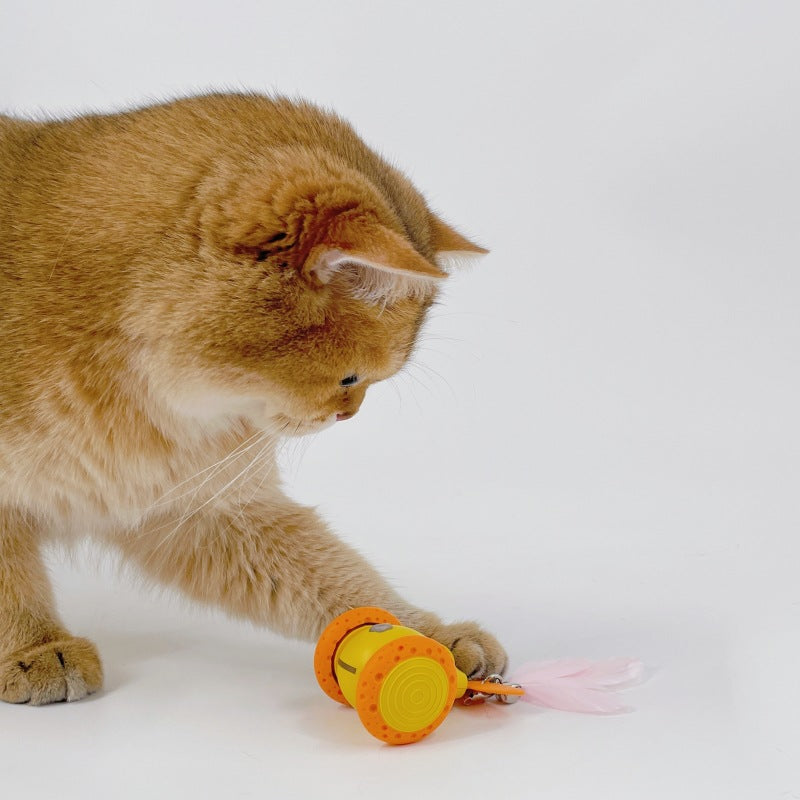Juguete interactivo recargable por USB para gatos