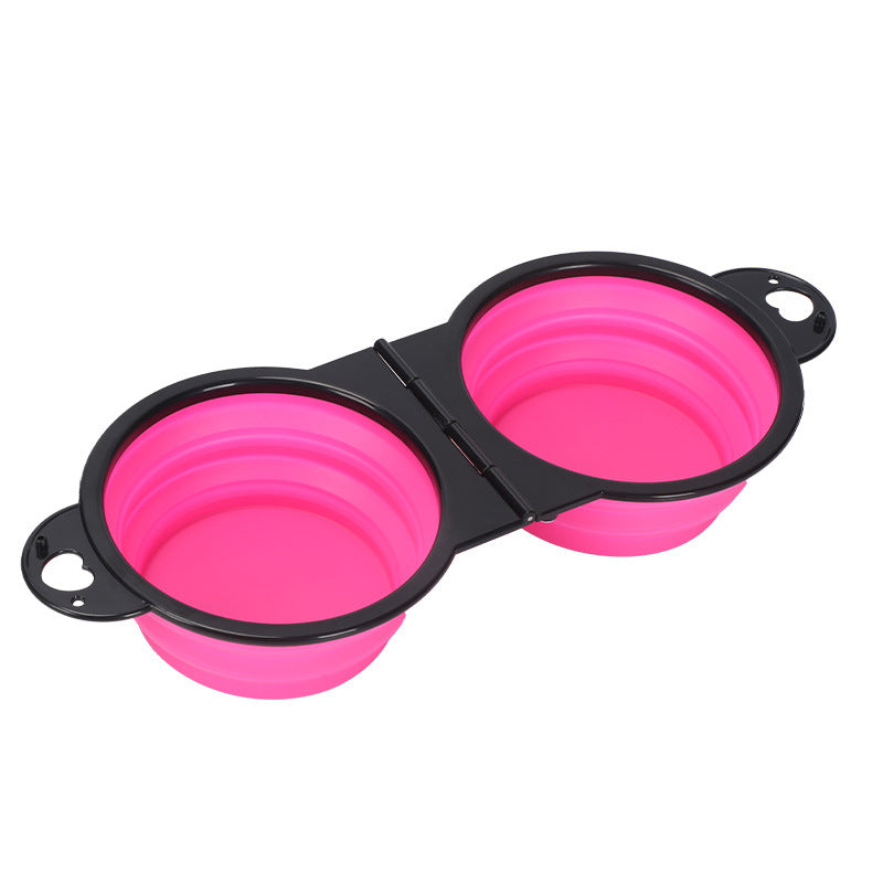 Cuenco plegable portátil para perros
