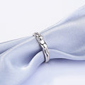 Anillo gato abrazado de plata 925 | Pawsome Pets New York