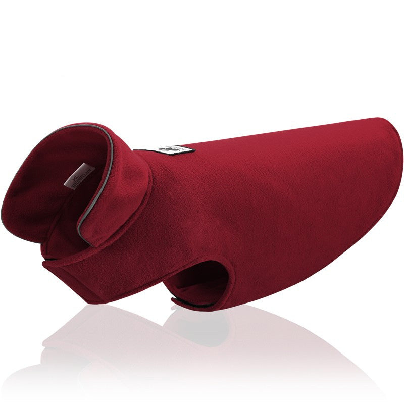 Abrigo polar reflectante para perros