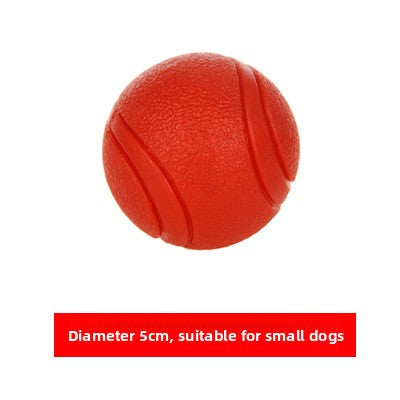 Pelota de goma con sonido para perros
