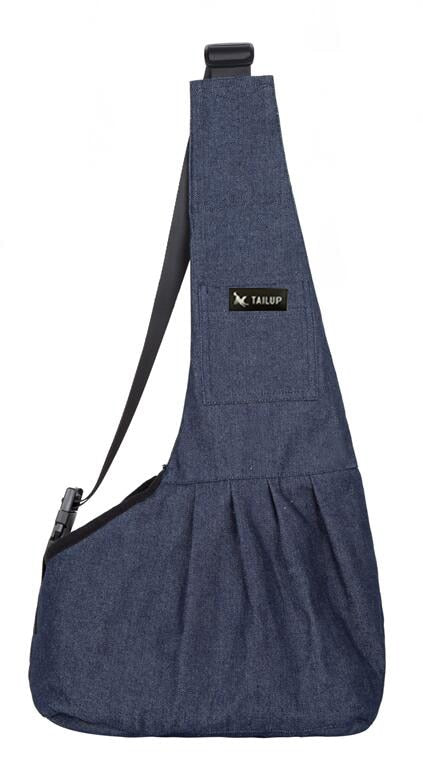 Bolso bandolera cortaviento para perros y gatos pequeños