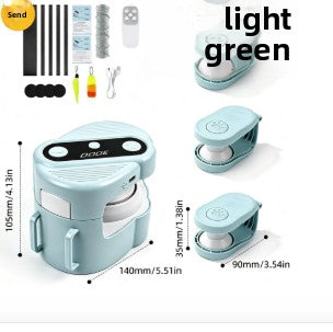 Juguete interactivo para gatos con rotación automática