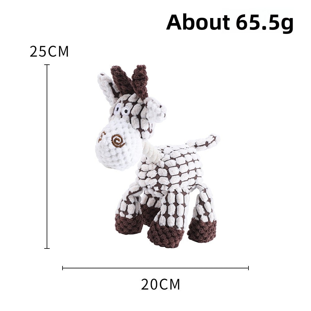 Juguete de peluche resistente para perros y gatos