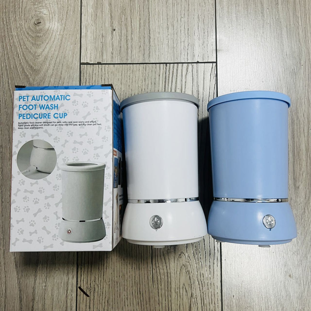 Lavapatas eléctrico para perros y gatos