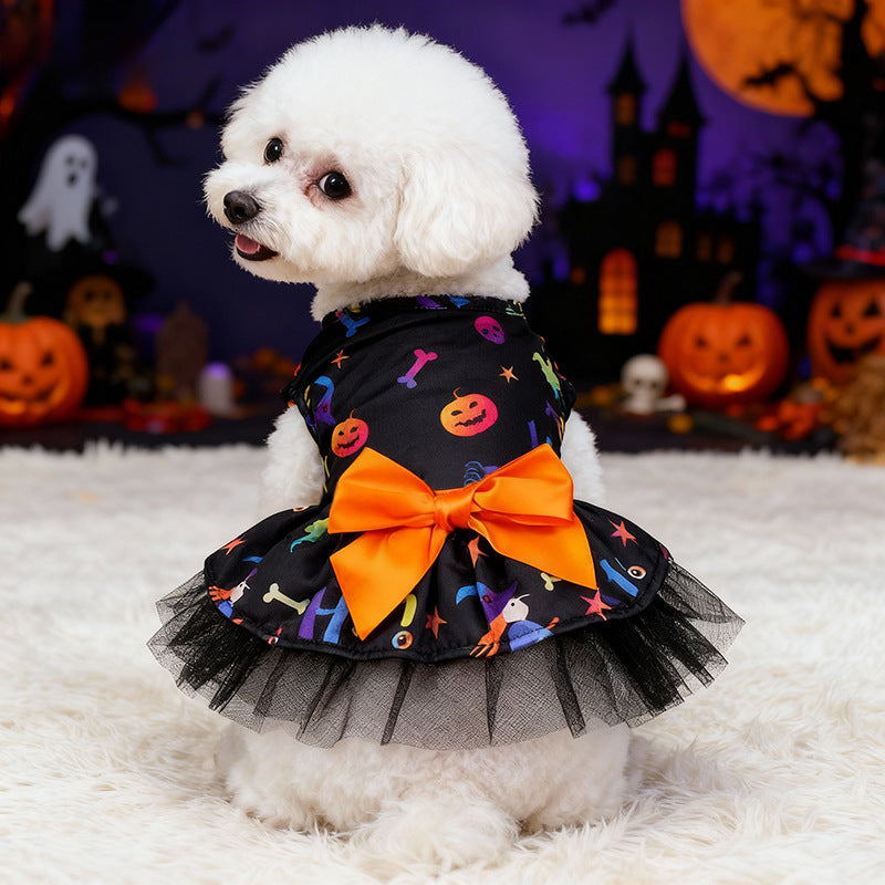 Disfraz con capa para perros y gatos