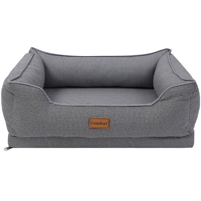 Cama lavable y desmontable para perros y gatos