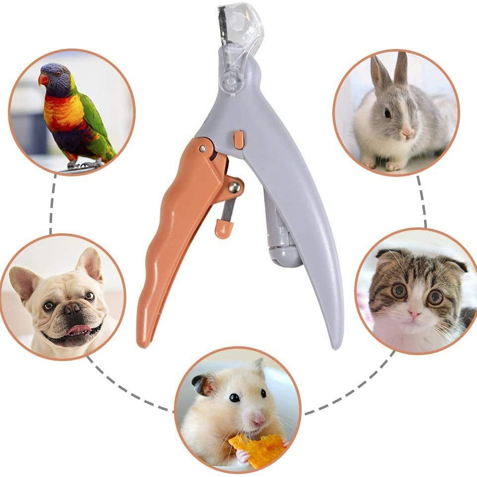 Cortauñas para perros y gatos con luz LED
