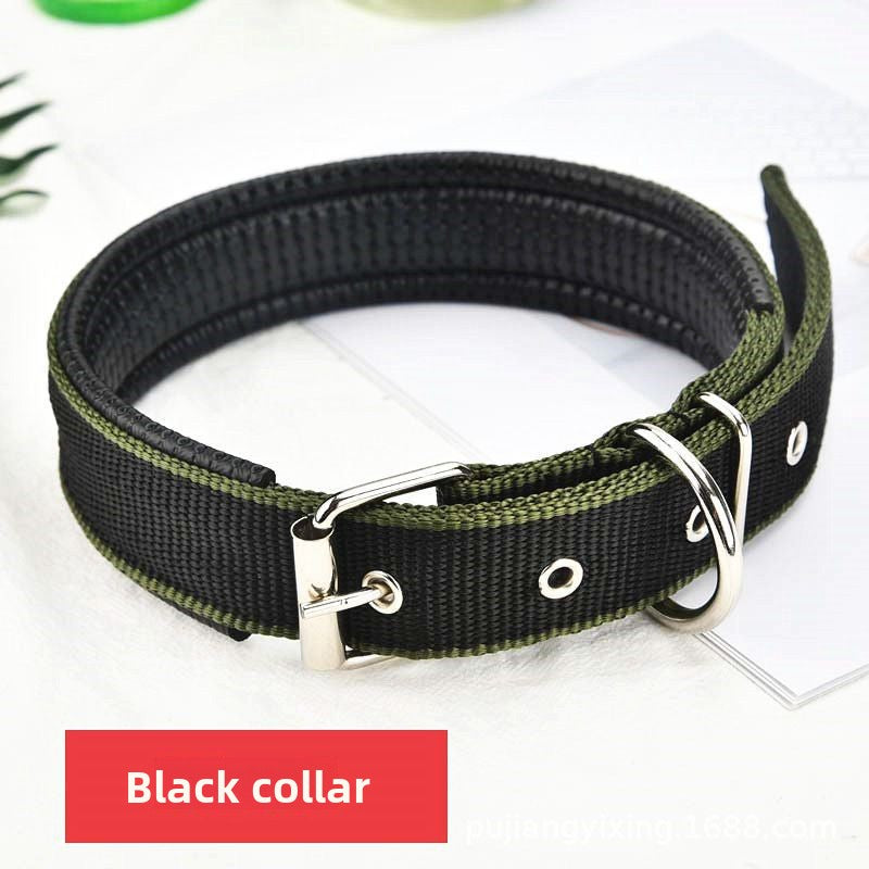 Set reflectante de collar, arnés y correa para perros