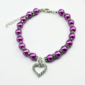 Collar joya de perlas para perros y gatos