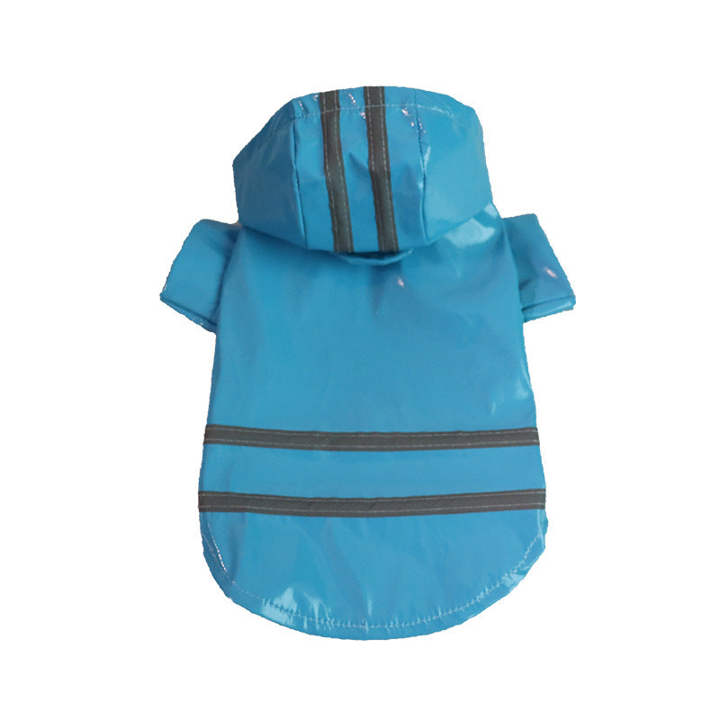 Chubasquero reflectante impermeable para perros