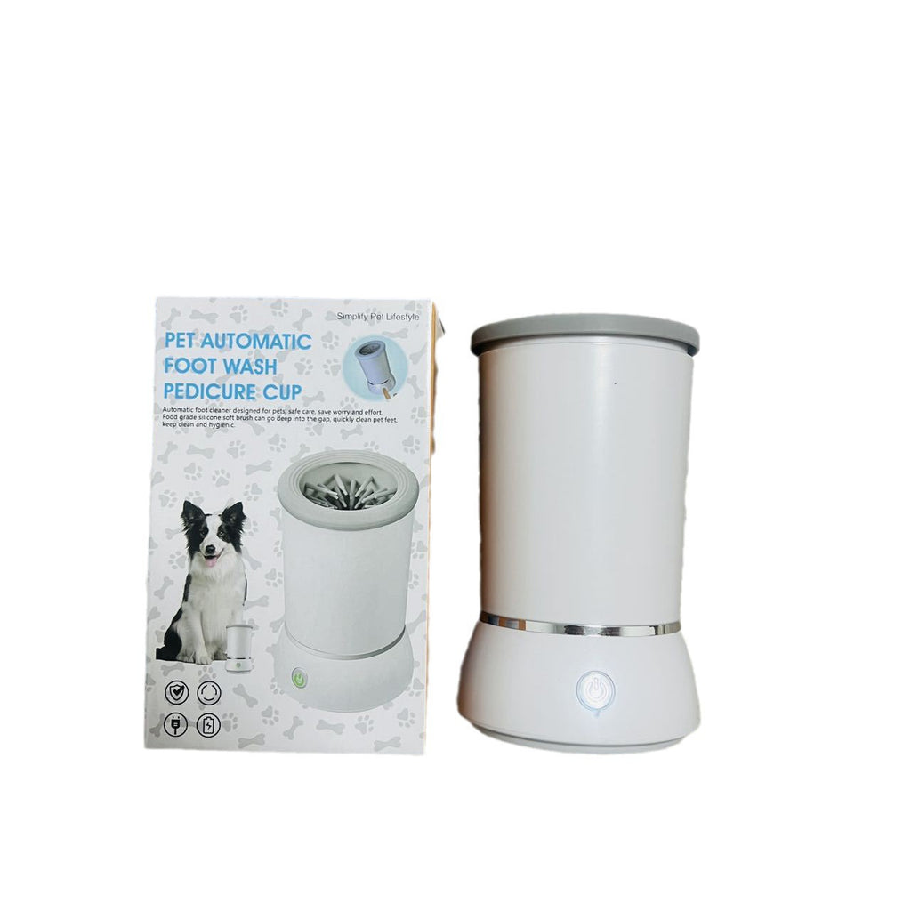 Lavapatas eléctrico para perros y gatos