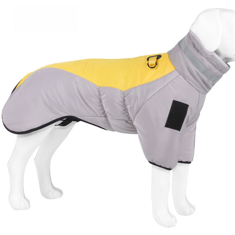Capa abrigo de invierno reflectante para perros pequeños y medianos