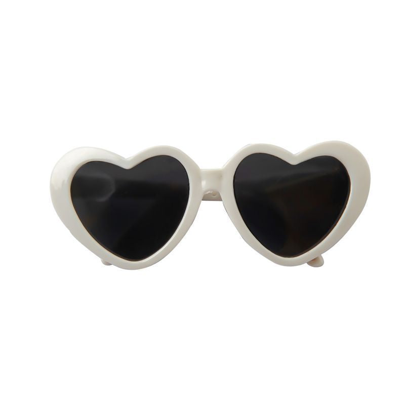 Gafas para perros y gatos en varios colores en color blanco