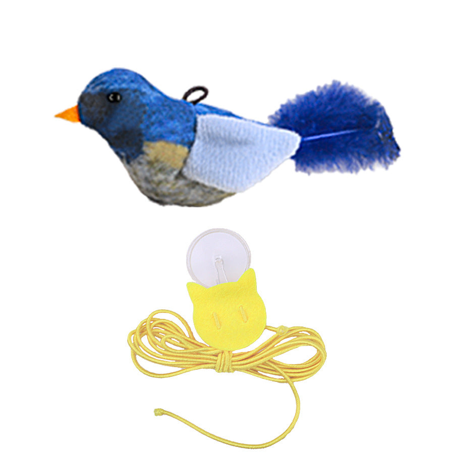 Ratón de peluche con sensor inteligente y sonido para gatos