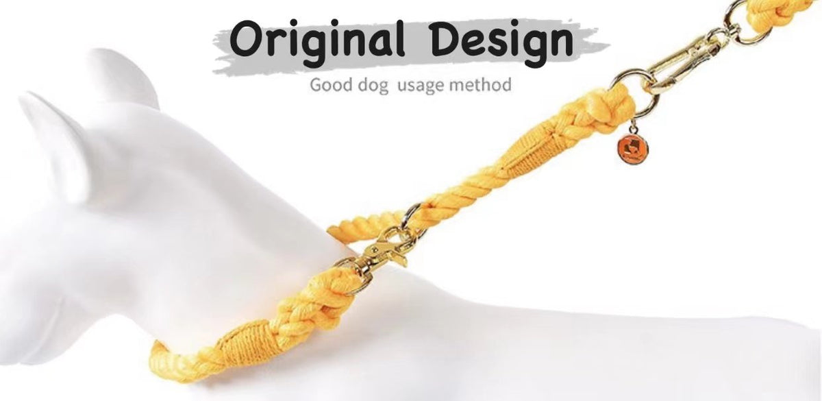 Collar de cuerda Pawsome Pets New York en rojo fresa, foto 4 de 5
