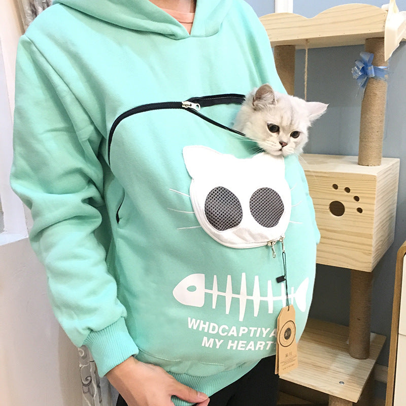 Sudadera portamascotas para gatos y perros