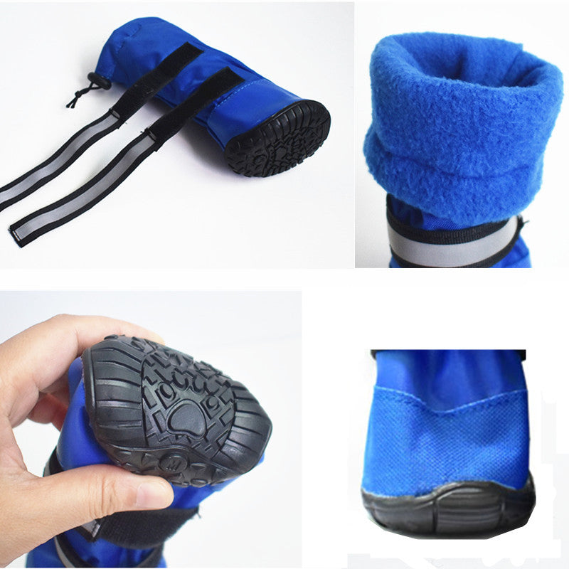 Botas impermeables y cálidas para perros