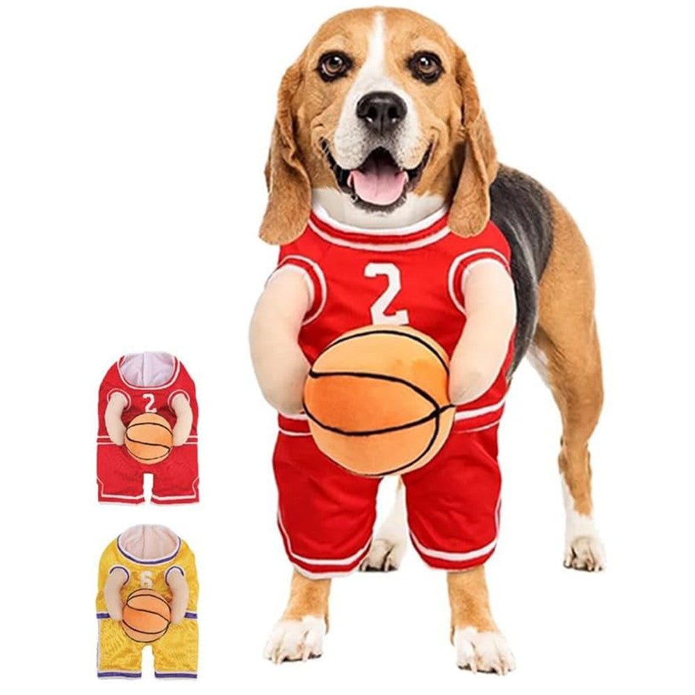 Camiseta de baloncesto para perros