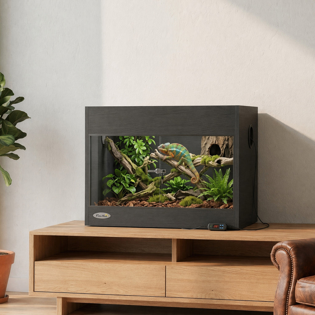Terrario de madera OSB