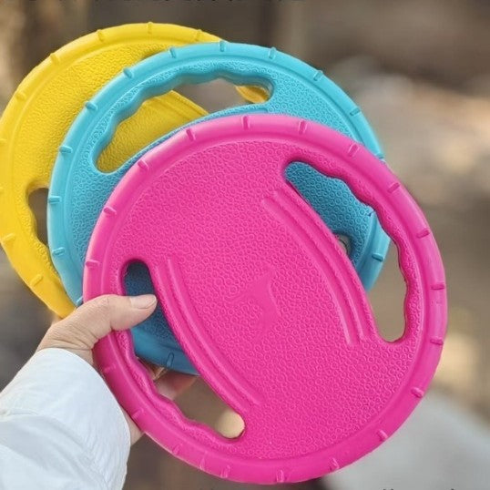 Disco volador de adiestramiento resistente a mordiscos para perros