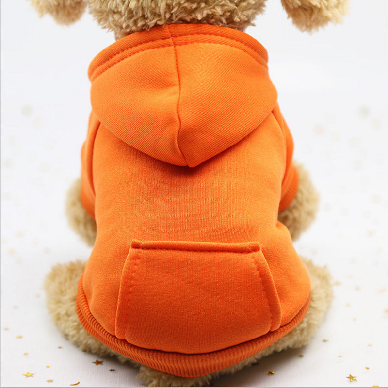 Sudadera de algodón para perros para otoño e invierno