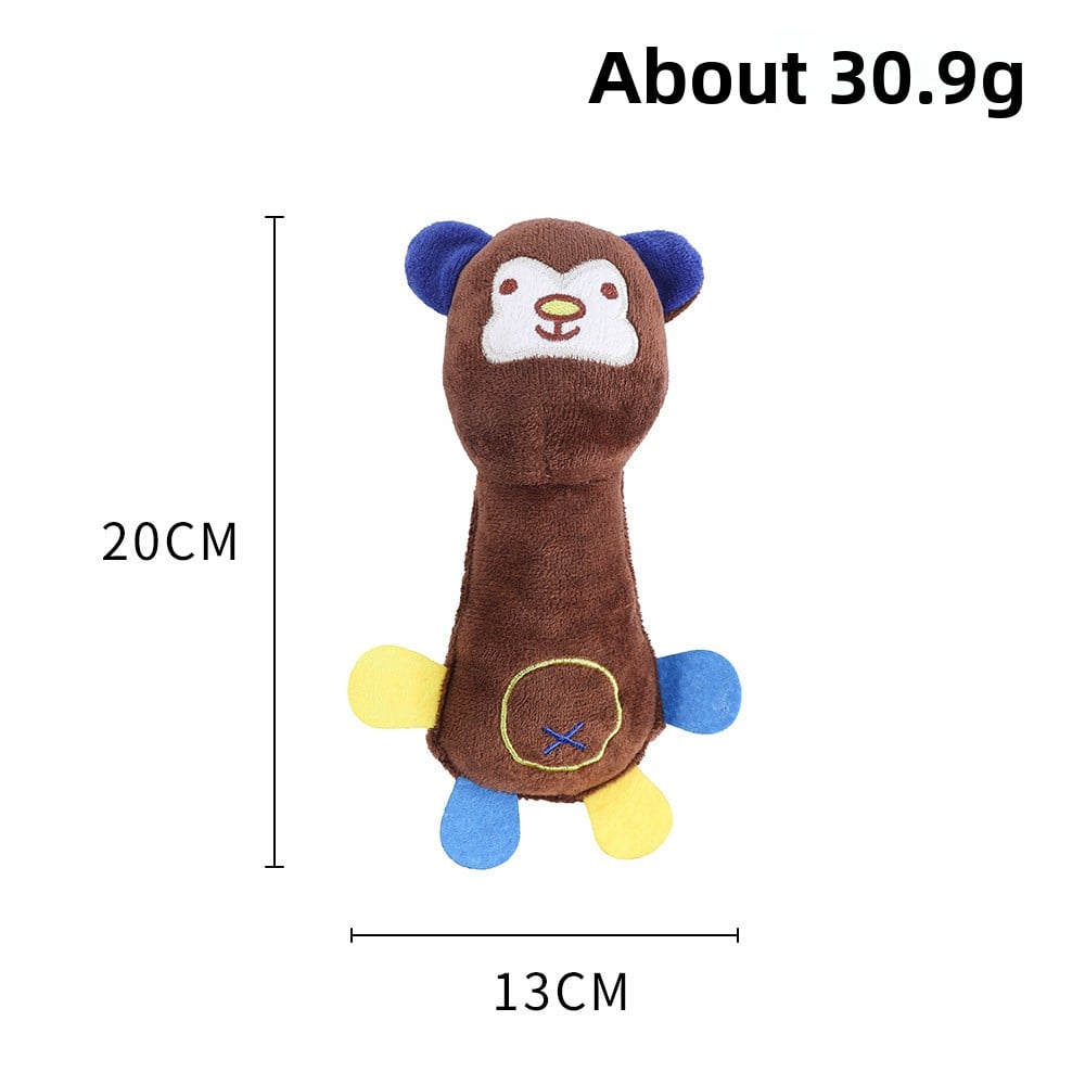 Juguete de peluche resistente para perros y gatos