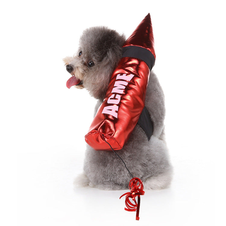 Disfraz de Halloween para perros y gatos – Disfraz de cohete