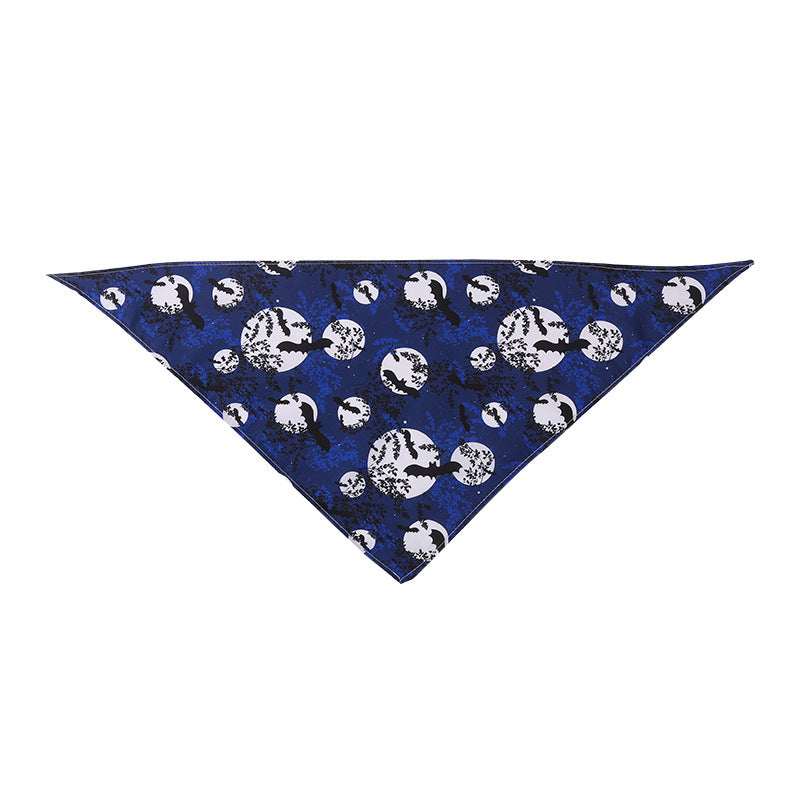 Bandana de nylon para perros y gatos con diseño festivo