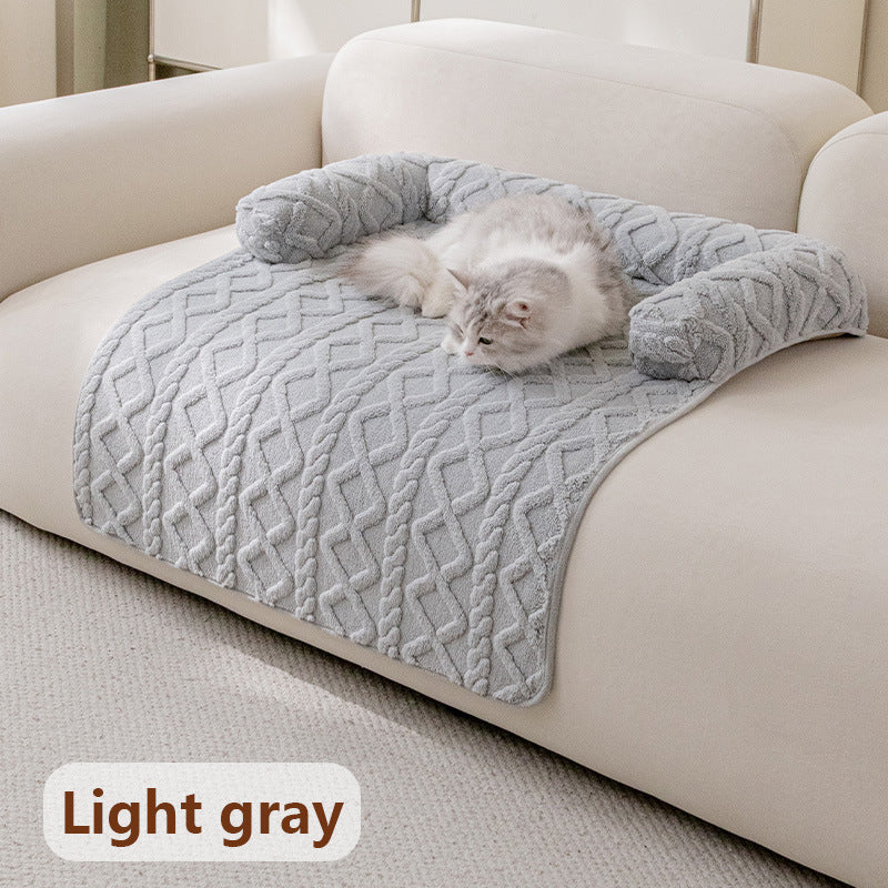 Cama cálida e impermeable para perros y gatos
