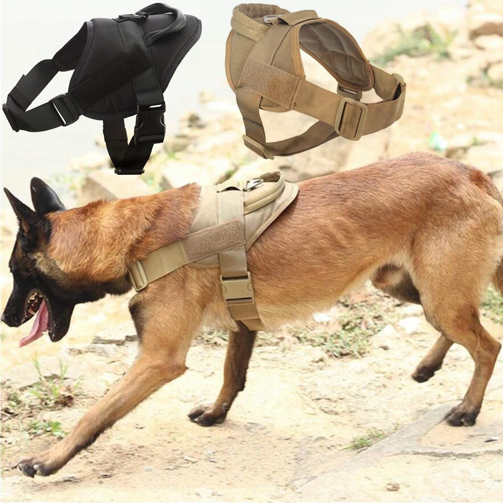 Arnés táctico ligero de nylon para perros medianos y grandes, foto 3 de 11