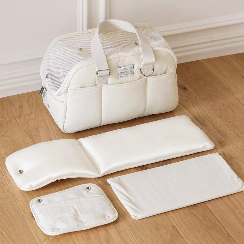 Bolso transportín transpirable para gatos grandes