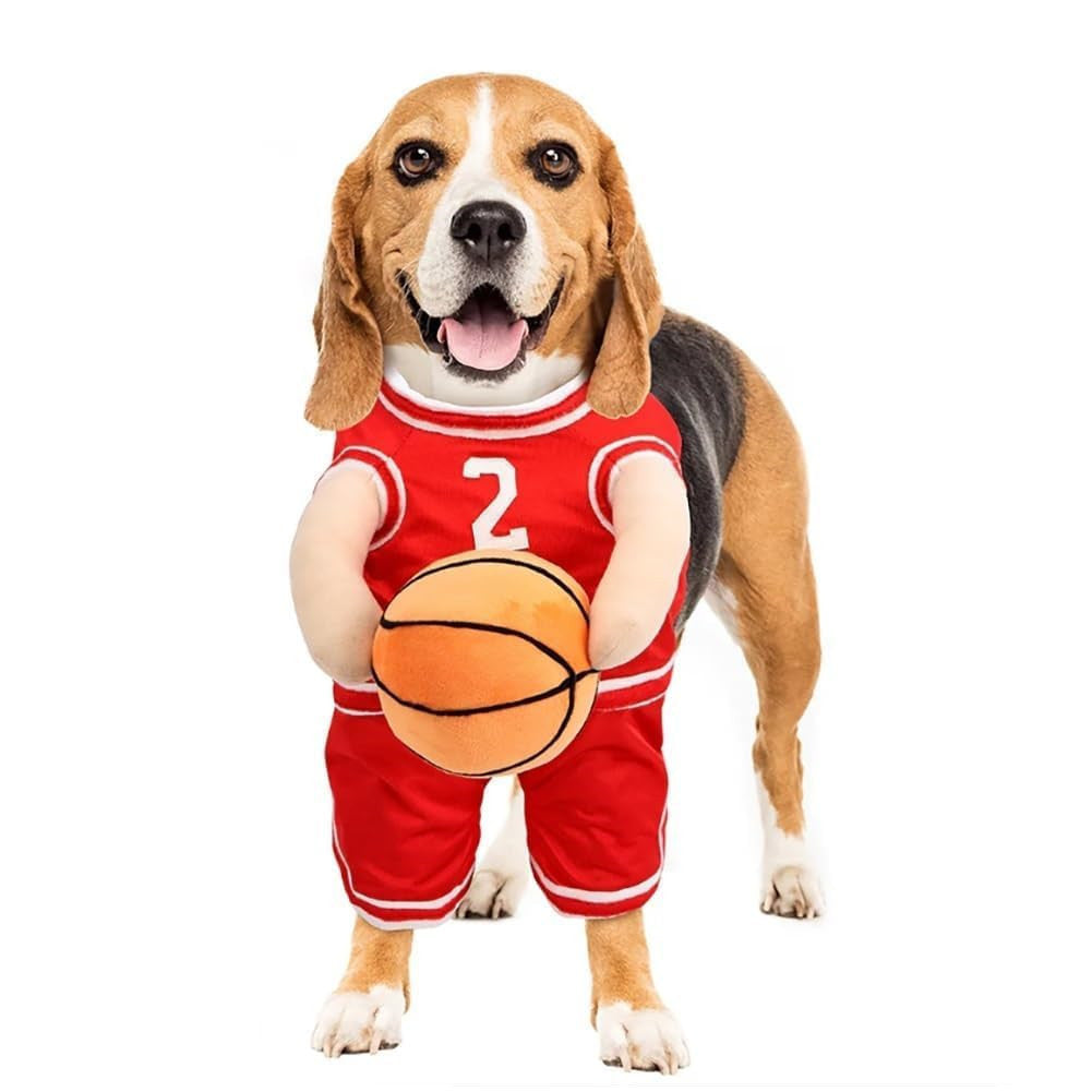 Camiseta de baloncesto para perros