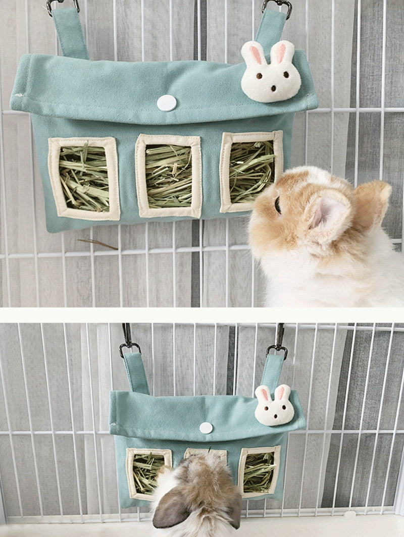 Bolsa Colgante Lavable para Heno de Mascotas Pequeñas, foto 2 de 15