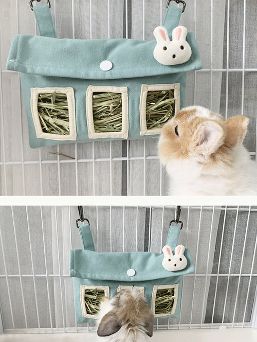 Bolsa Colgante Lavable para Heno de Mascotas Pequeñas, foto 2 de 15