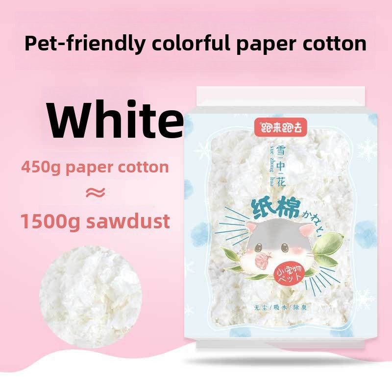 Lecho de papel absorbente para hámster