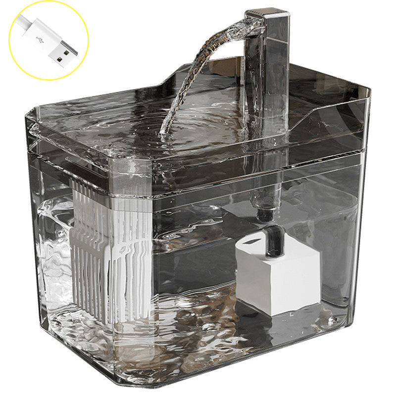 Fuente automática de agua para perros y gatos